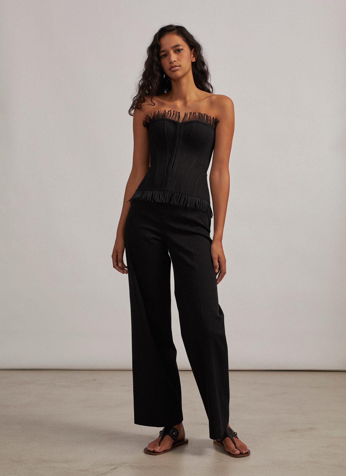 Trousers ALAÏA BLACK TROUSERS